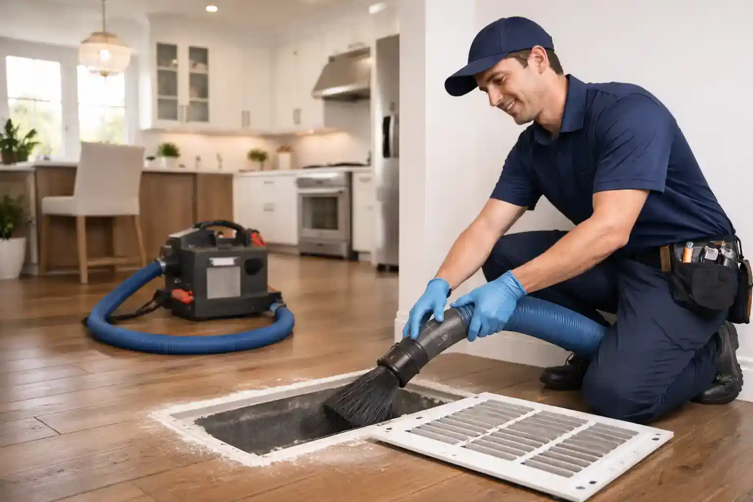 Air duct cleaning after construction and remodeling dust in Phoenix